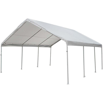 King Canopy  18 x 20 White Hercules 8 Leg Canopy