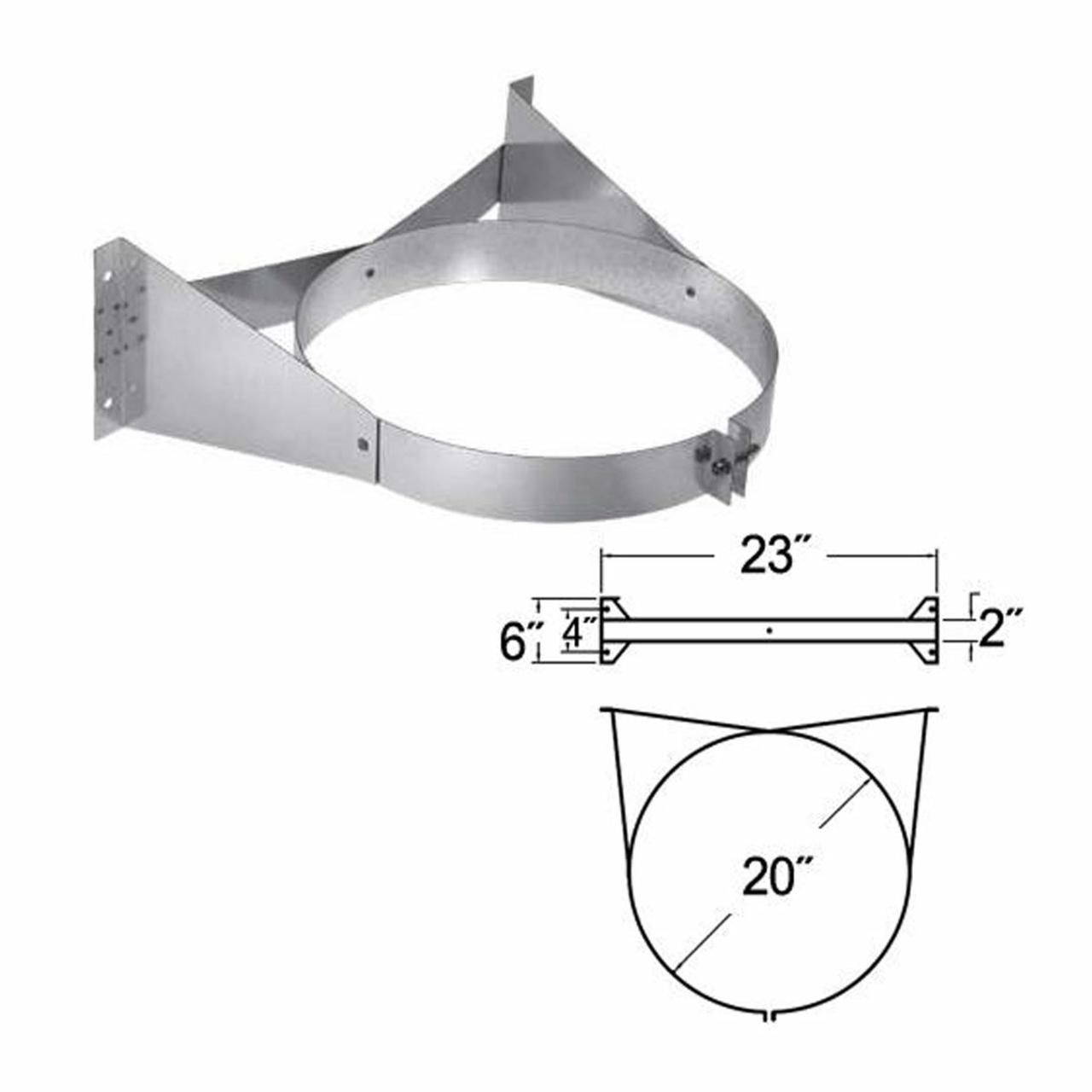 18" DuraTech Wall Strap - 18DT-WS
