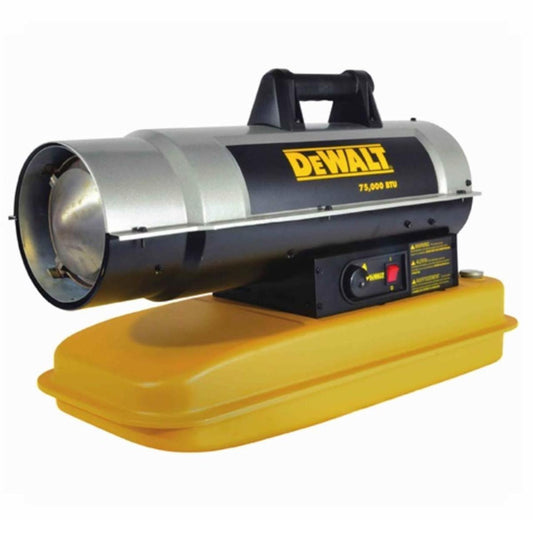 DeWalt 75,000 BTU Forced Air Kerosene Heater