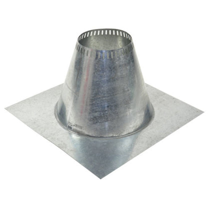 Shasta Vent 6 Inch Ventilated Roof Flashing - Flat