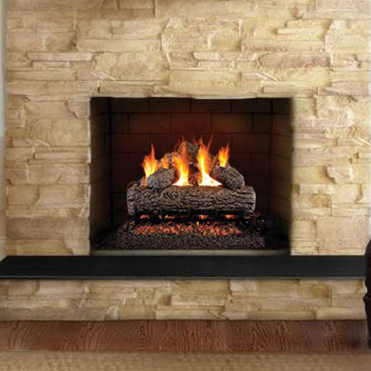 18'' Peterson Real Fyre Golden Oak Vented Gas Log Kit