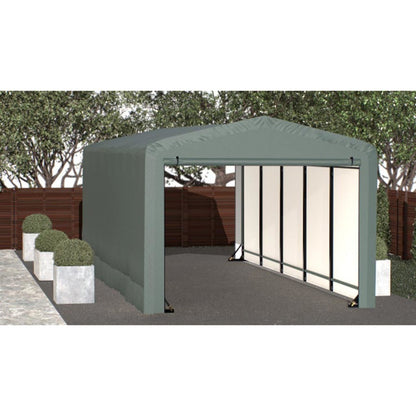 ShelterTube 10 x 23 x 8 Wind & Snow-Load Rated Garage - Green