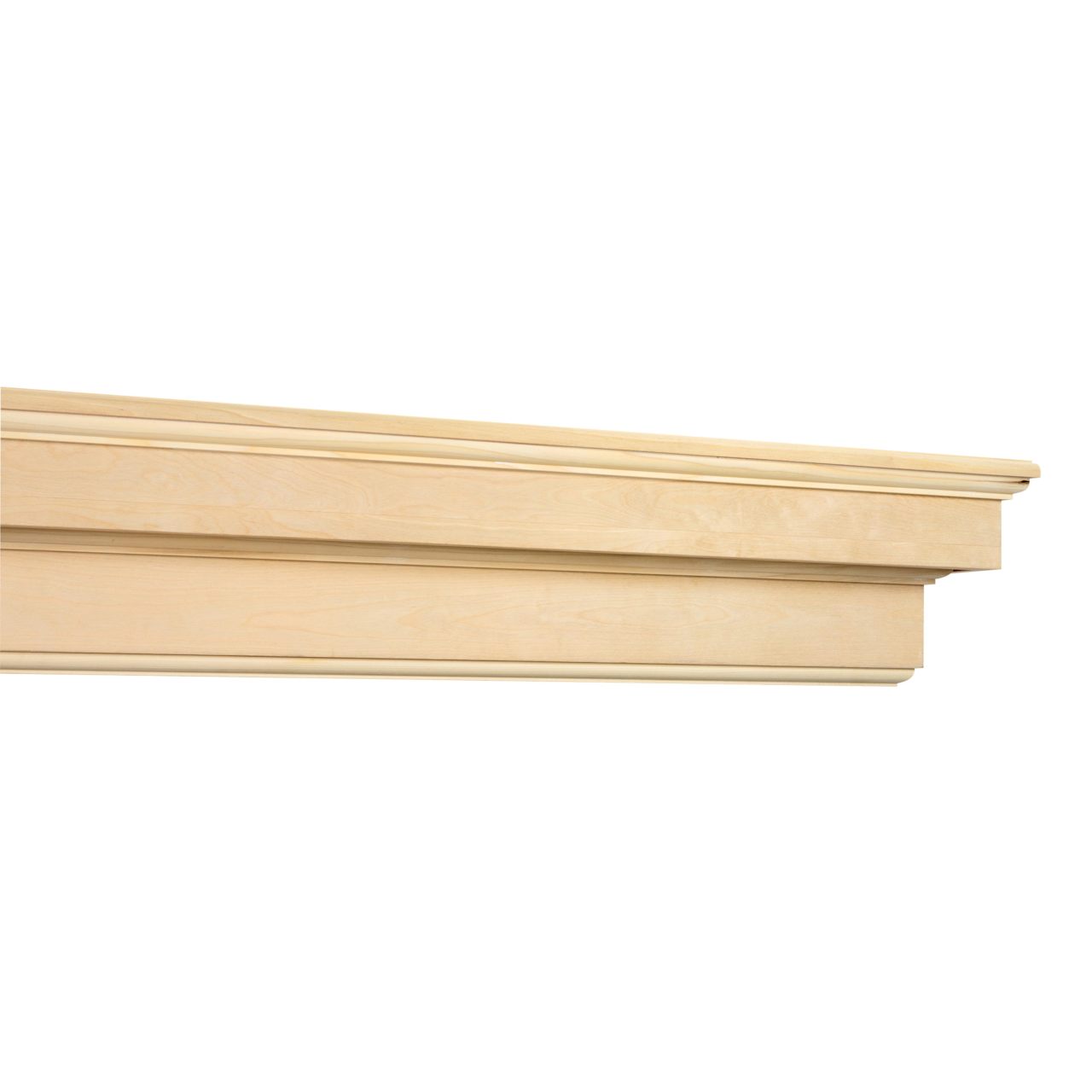 60" Auburn Unfinished Fireplace Shelf by Pearl Mantels