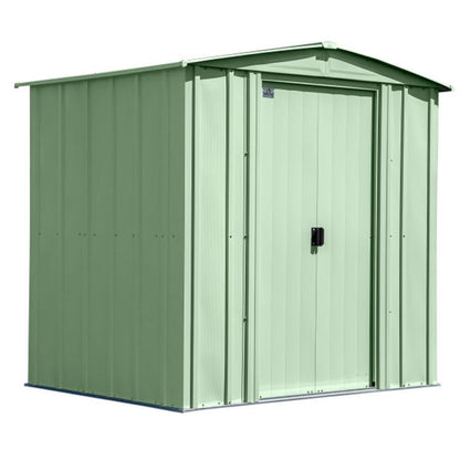 Arrow Classic Steel Storage Shed 6 x 5 -  Sage Green