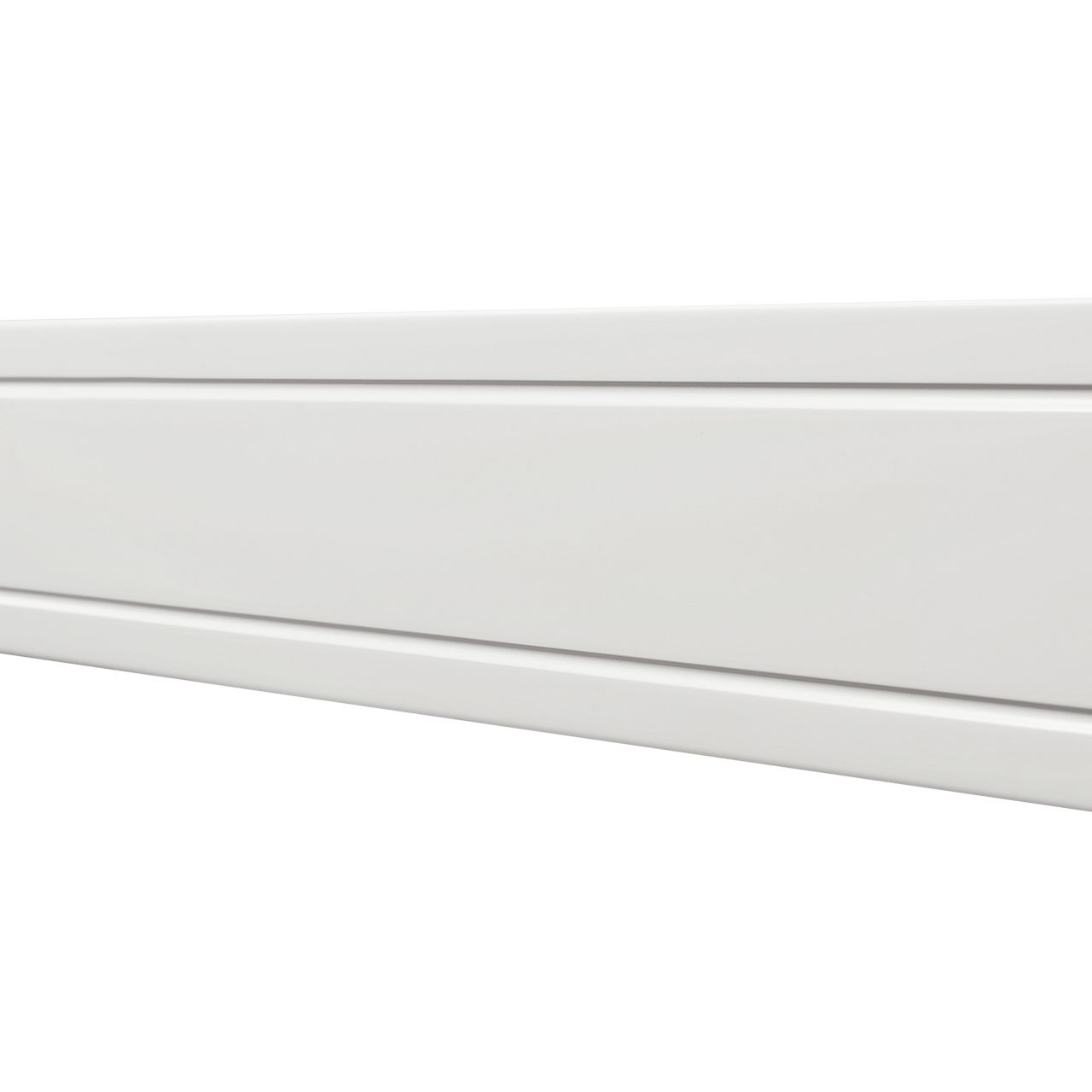 48" Sarah MDF Fireplace Shelf by Pearl Mantels - White Paint Finish