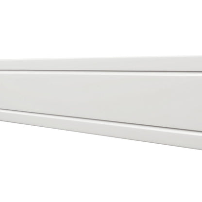 48" Sarah MDF Fireplace Shelf by Pearl Mantels - White Paint Finish