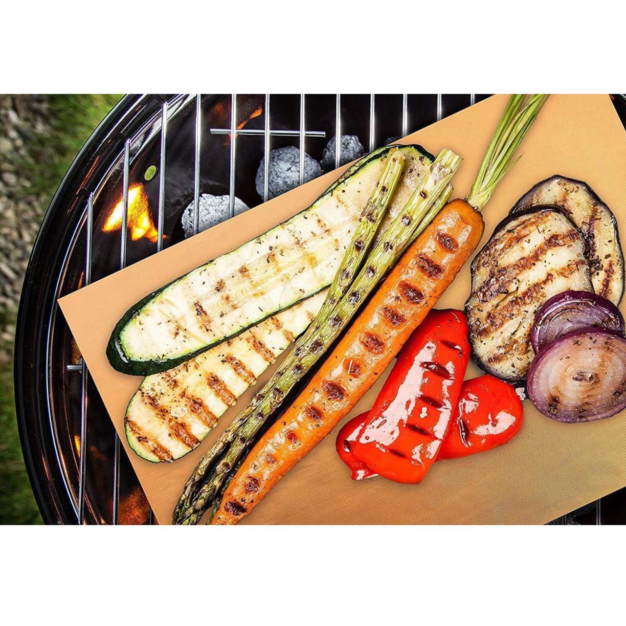 Copper Grill Mat - 2 Pack