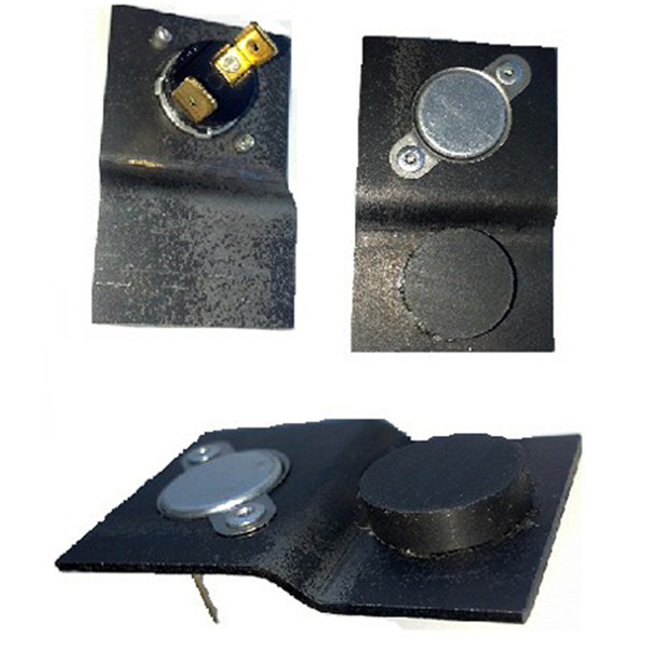 Fireplace Blower Magentic Thermal Disc - Black