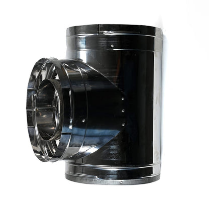8" DuraPlus Stainless Steel Tee - 8DP-TSS