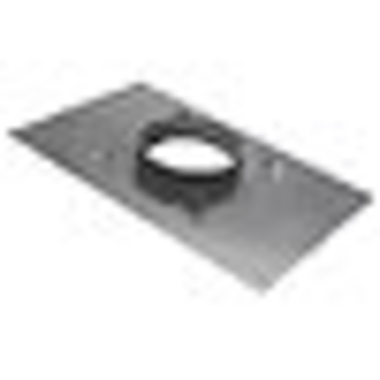 8'' DuraPlus 13'' x 21'' Transition Anchor Plate - 8DP-AP13X21