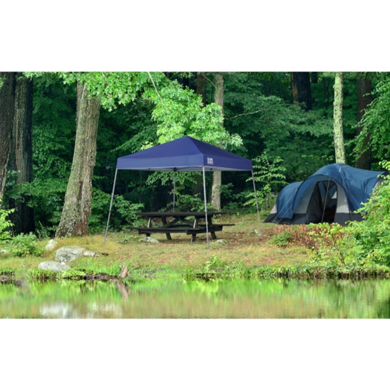 Weekender Elite WE64 10' x 10' Slant Leg Canopy - Twilight Blue