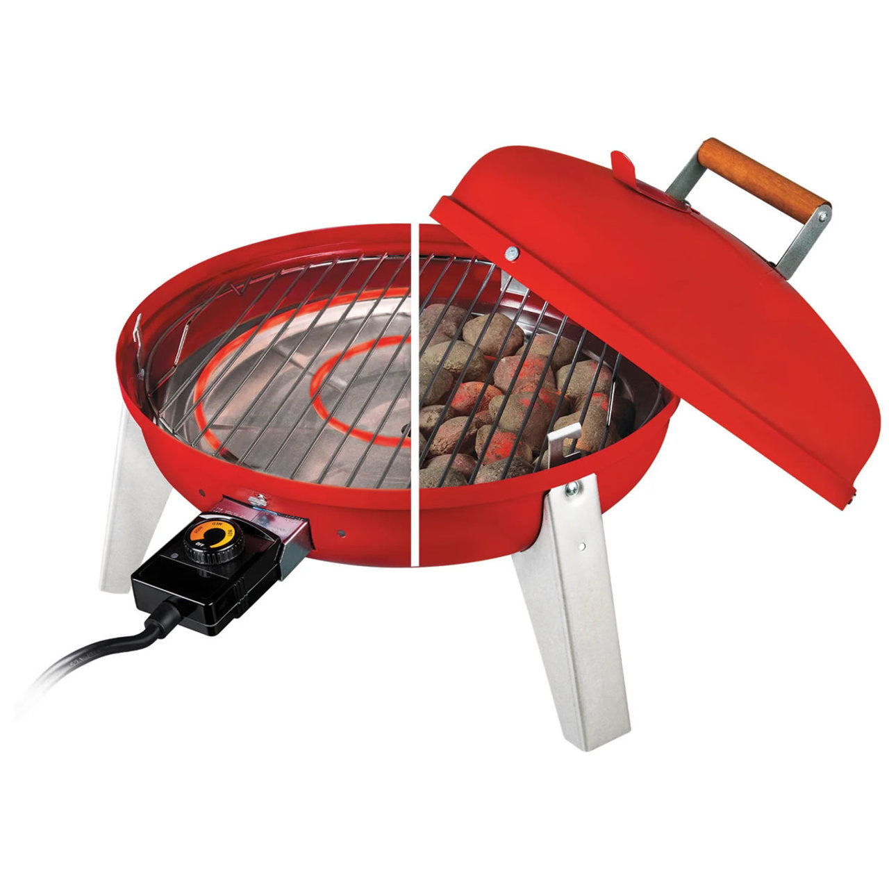 Americana Charcoal & Electric Water Smoker - 5035U4.511