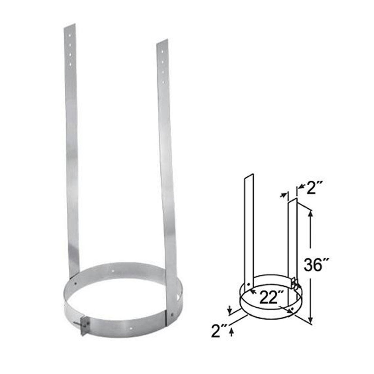 20'' DuraTech Elbow Strap - 20DT-ES