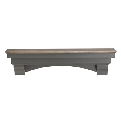 48" Hadley Fireplace Shelf by Pearl Mantels - Cottage Distressed Finish
