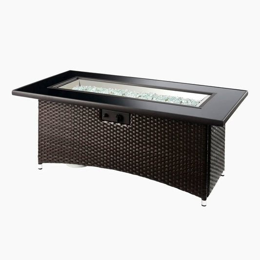 Outdoor Greatroom 59" Balsam Montego Linear Fire Pit Table - MG-1242-BLSM-K