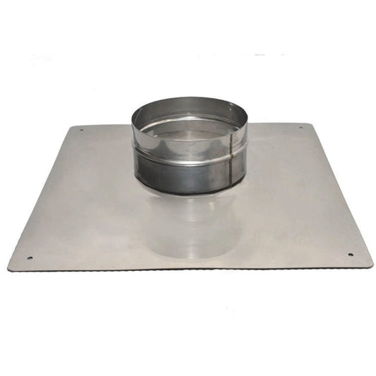 4" Olympia New Universal Components 18-Gauge 13" x 13" Flat Top Plate - TPLF4-1313