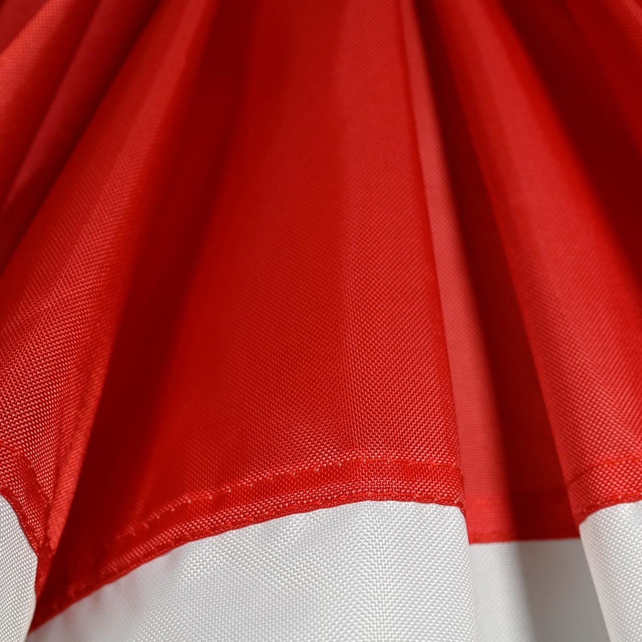 Super Tough Brand 3ft x 6ft Sewn Nylon Pleated Fan