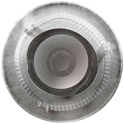 8" Superior Round Chimney Cap with Louvered Screen