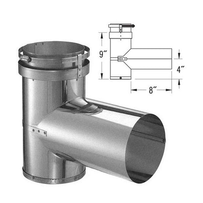 5'' DuraFlexAL Tee - 5DFA-T