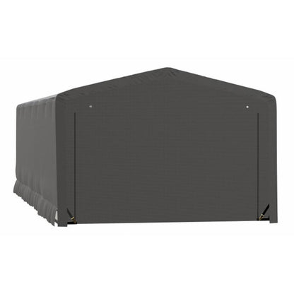 ShelterTube 12 x 23 x 8 Wind & Snow-Load Rated Garage - Gray