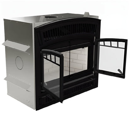 Ventis HEI350 ZCV EPA-Certified Wood Fireplace with Powerful Blower for Enhanced Heating