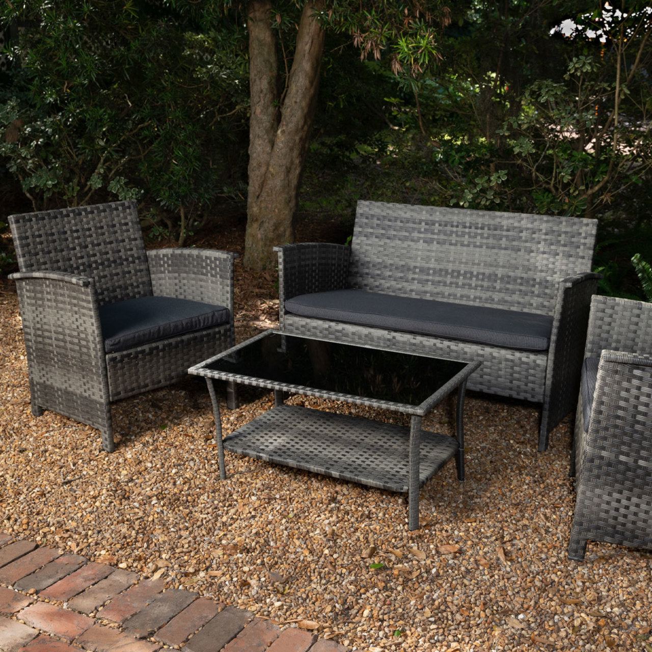 Jareth Wicker Patio Set