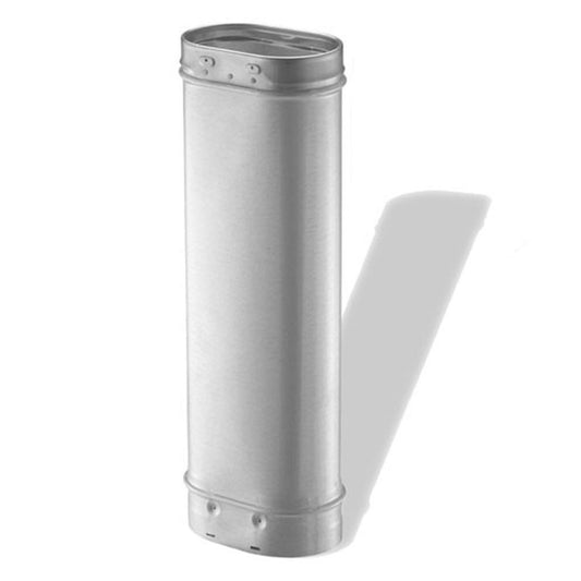 6" x 24" DuraLiner Oval Rigid Chimney Relining Pipe - 6DLR-24O