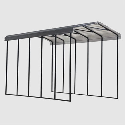 Arrow Carport 12 x 29 x 7 Ft. - Charcoal