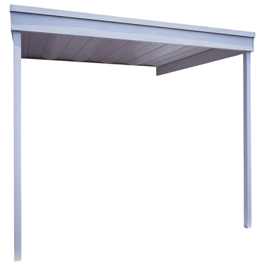 Attached Carport/Patio Cover 10 x 10' Eggshell