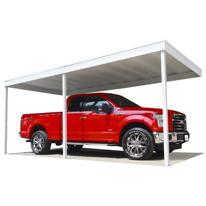 Attached Carport/Patio Cover 10 x 20 ft. Eggshell
