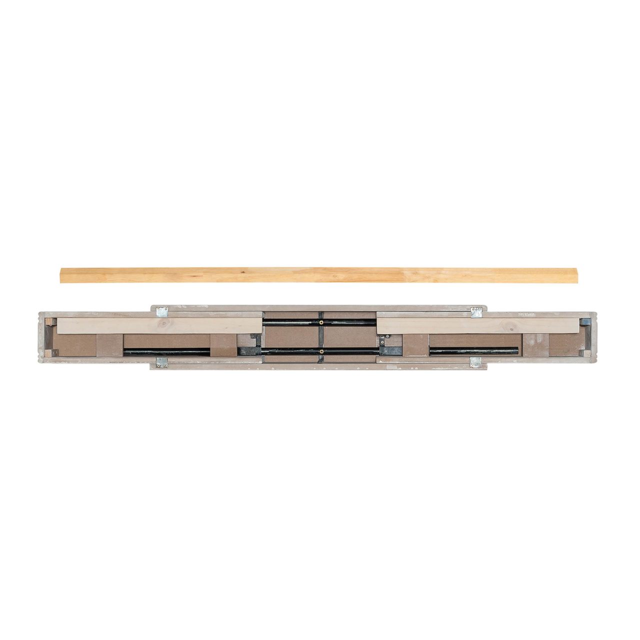 Adjustable Emory Surround Shelf by Pearl Mantels - White