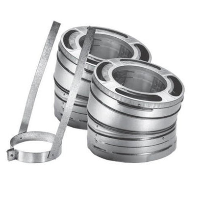 8'' DuraPlus 30 Degree Galvanized Elbow Kit - 8DP-E30