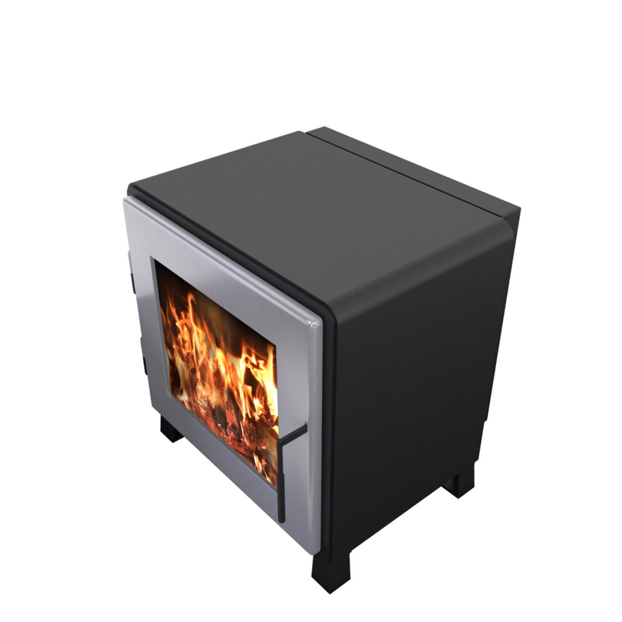Nova Wood Burning Stove - Charcoal