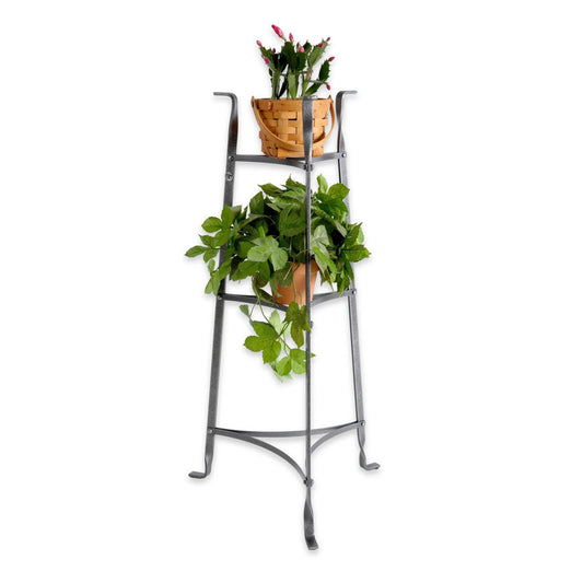Enclume 3-Tier Designer Stand - Hammered Steel