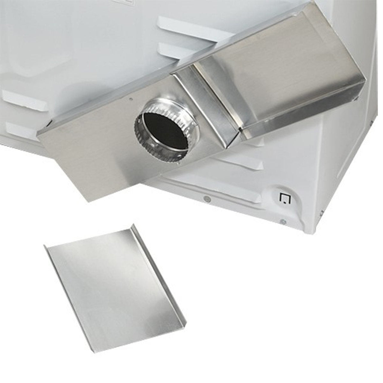 Close Clearance Dryer Vent Periscope Pipes 0"-18"