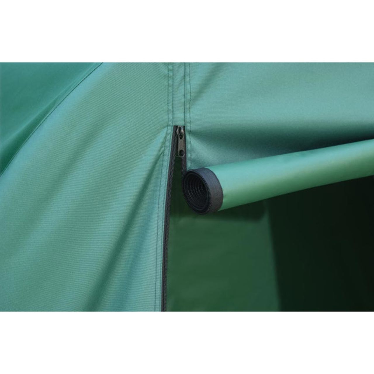 6'8" x 3' x 5'6" Green Bike Shed