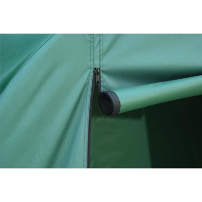 6'8" x 3' x 5'6" Green Bike Shed