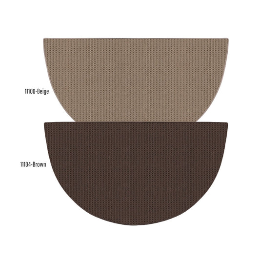 Goods of the Woods 6' Half Round Rug, Mountain 72x36