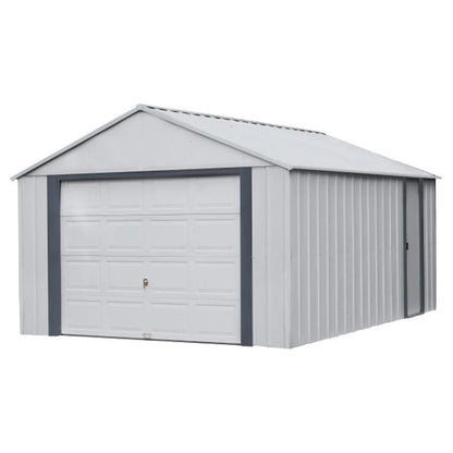 Arrow Murryhill 12' x 17' Steel Storage Garage/Building - Gray