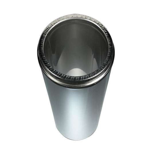 8" x 36" Selkirk Ultra Temp Stainless Chimney Pipe - 208036U
