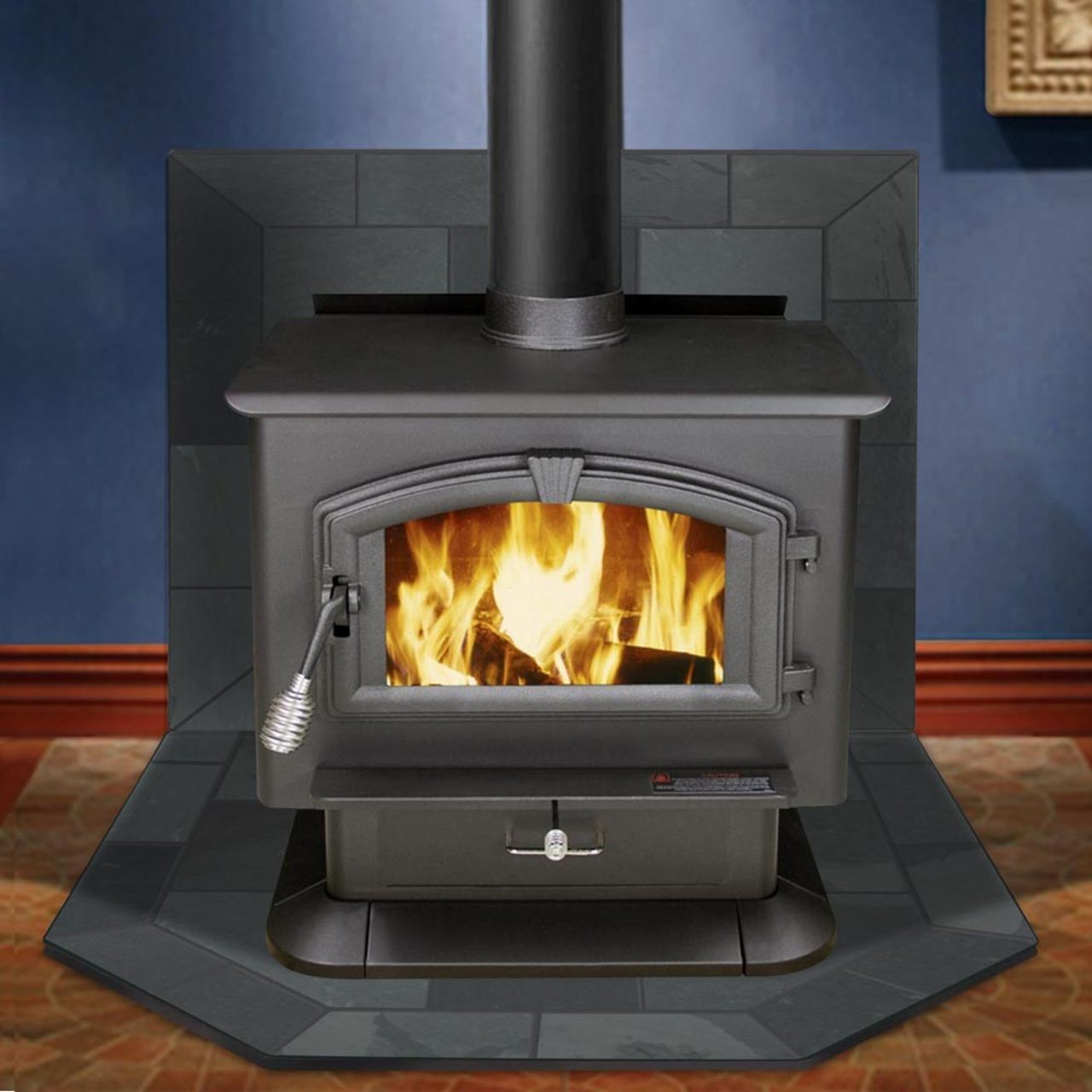 WoodEze Smokey Grey Slate 40" x 40" Wall Board
