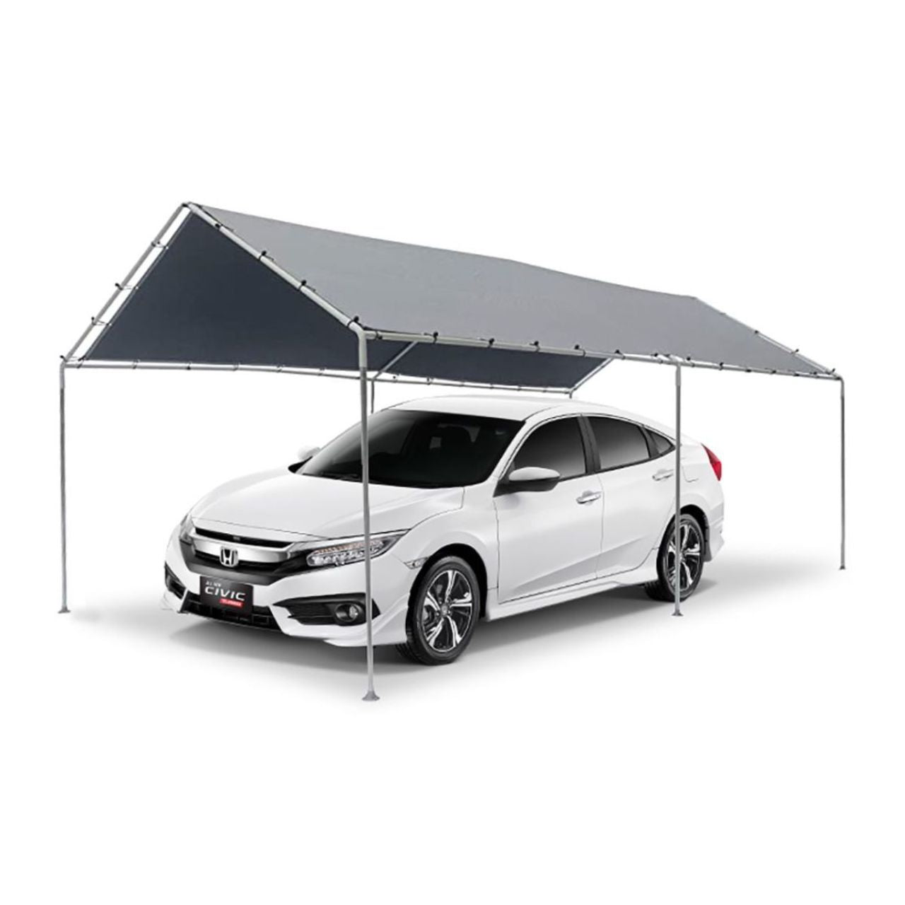 King Canopy 10' x 20' 6-Leg King Canopy with Gray Cover - KMK1PCS