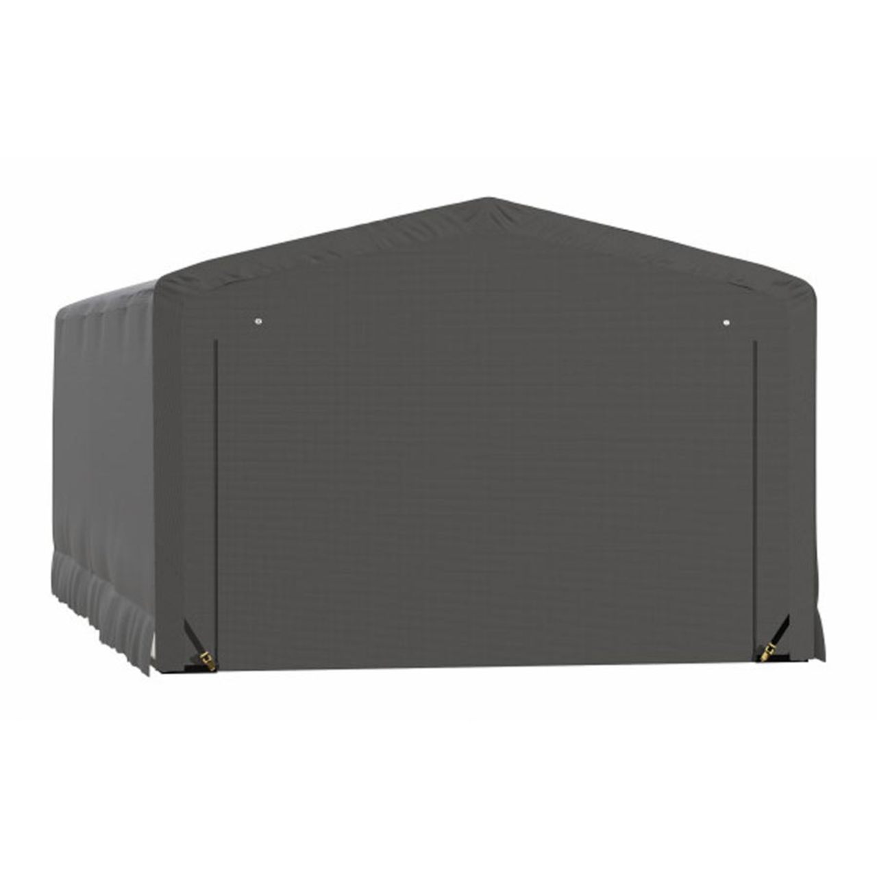 ShelterTube 12' x 27' x 8' Wind & Snow-Load Rated Garage - Gray