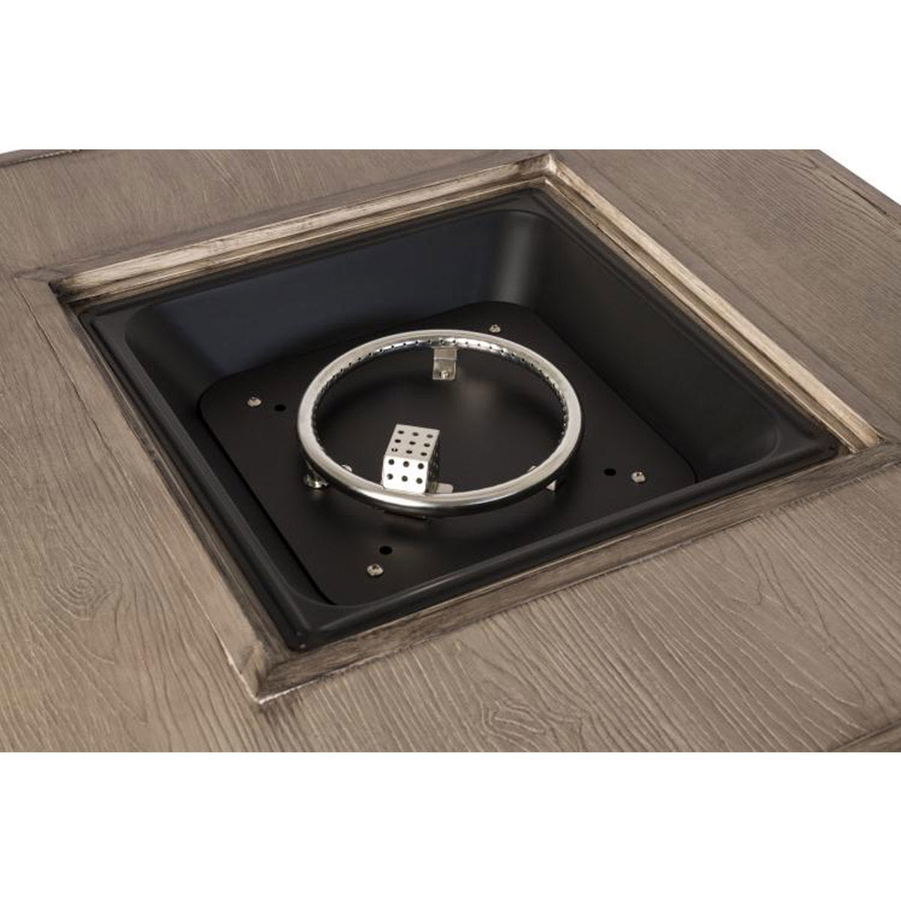Langhorne Square Aluminum LPG Fire Pit