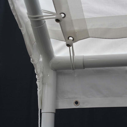 King Canopy  10' x 20' White 8 Leg Canopy