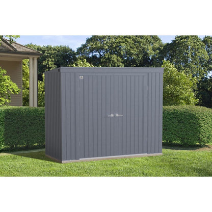 Arrow Elite Steel Storage Shed 8 x 4 - Anthracite