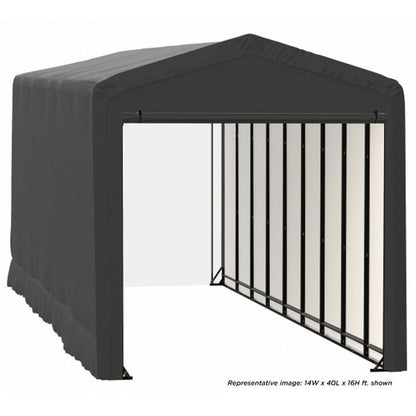 ShelterTube 14' x 32' x 16'  Wind & Snow-Load Rated Garage - Gray