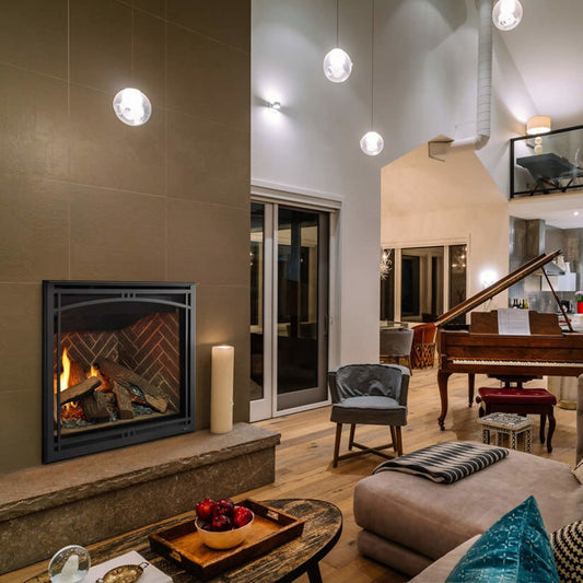 Majestic 36" Meridian Natural Gas Fireplace - MER36N