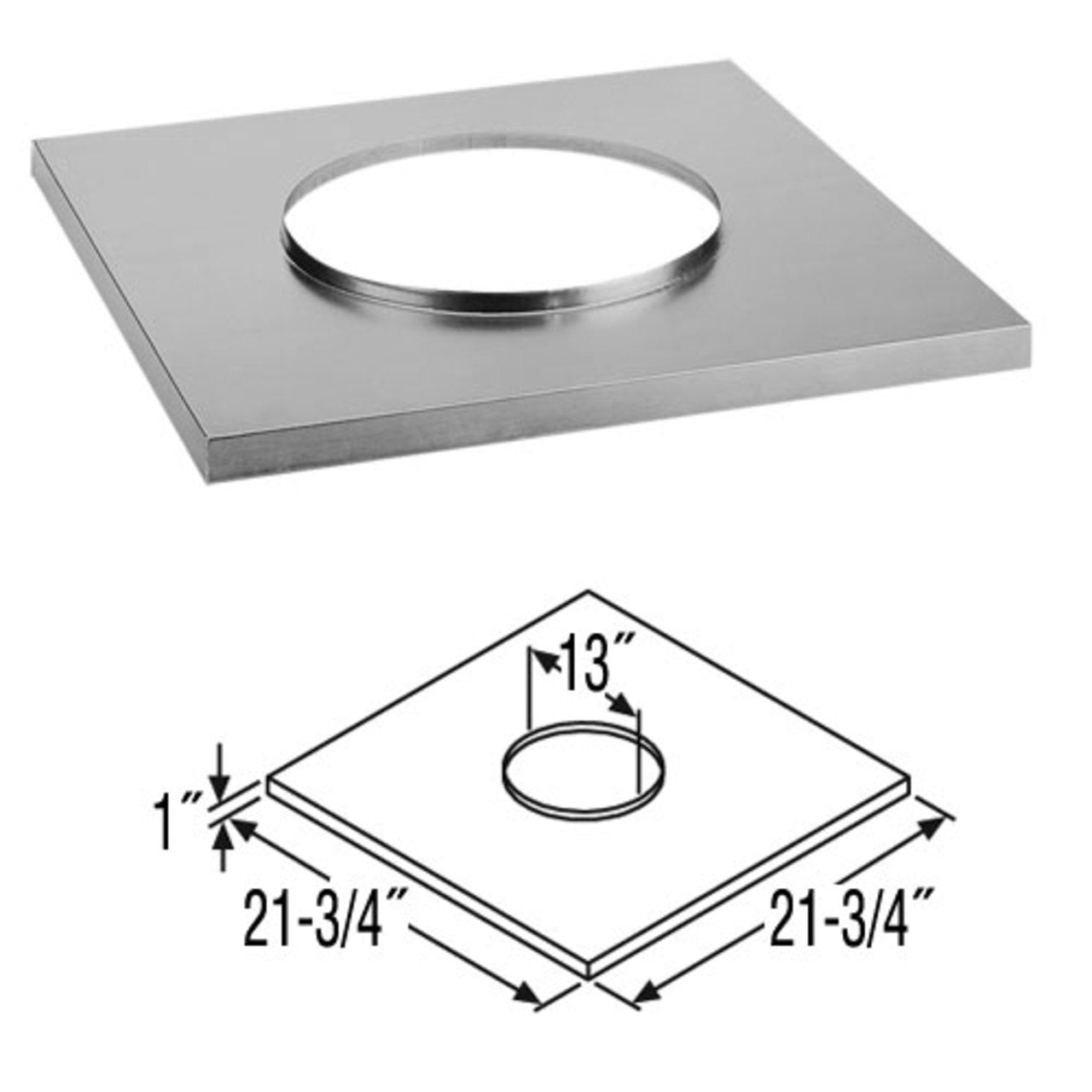 8" DuraTech Chase Top Flashing - 8DT-CTF