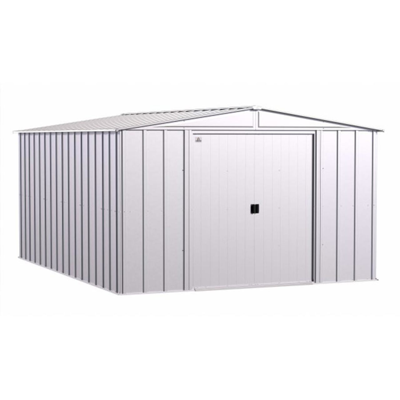 Arrow 10' x 14' Classic Steel Storage Shed - Flute Gray